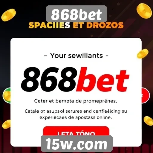 Bônus e promoções disponíveis na 868bet