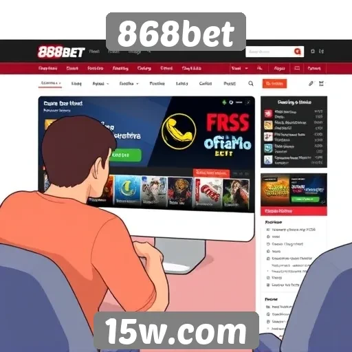 Avaliação da experiência do usuário no site 868bet
